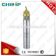 CHIMP SKM Series High Pressure Single phase/Three phase Stainless Steel Brass INLET/Outlet 3" 4 " Deep Well Pump
